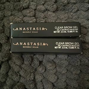 Unopened. Anastasia Clear Brow Gel Set of 2